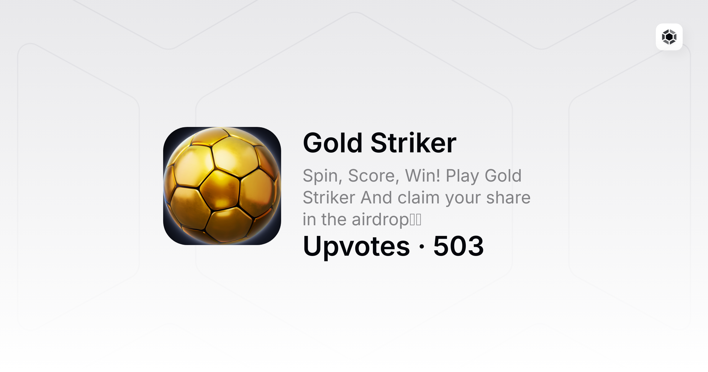 Gold Striker icon