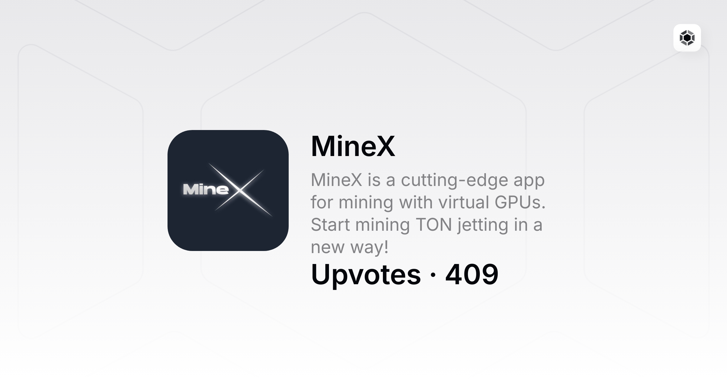 MineX icon