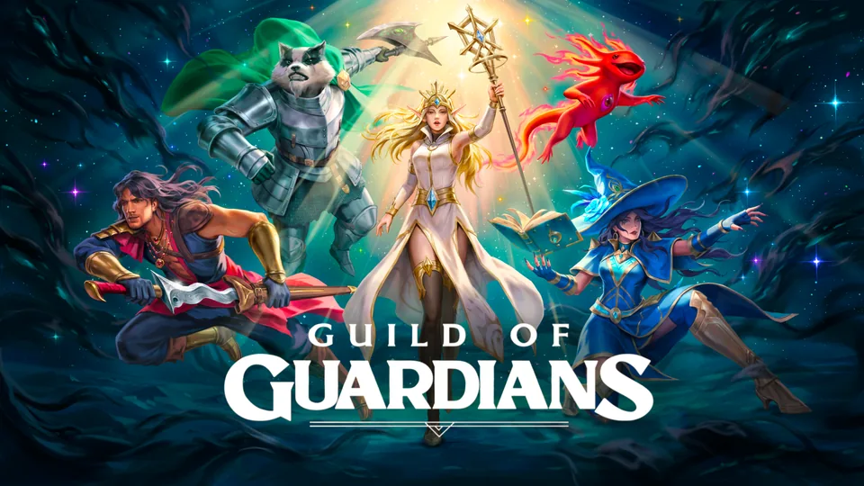 Official Guild of Guardians Act 1 key visual featuring the Guardians