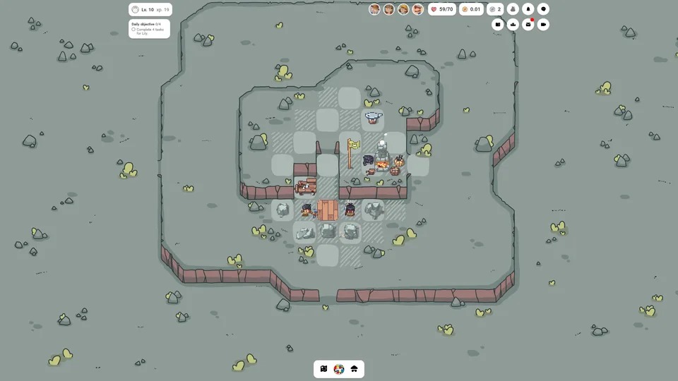 Official NomStead screenshot showing exploration