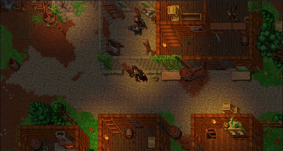 Official RavenQuest image depicting its sandbox world