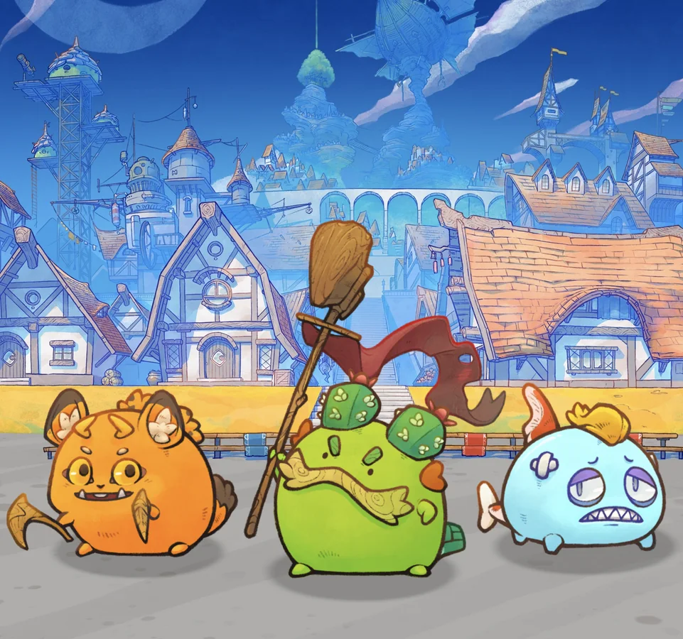 Axie Infinity のゲーム画面