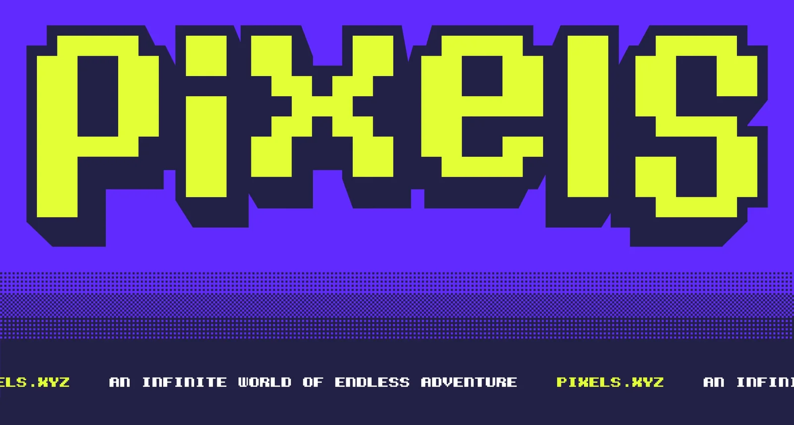 Pixels official-source gameplay visual